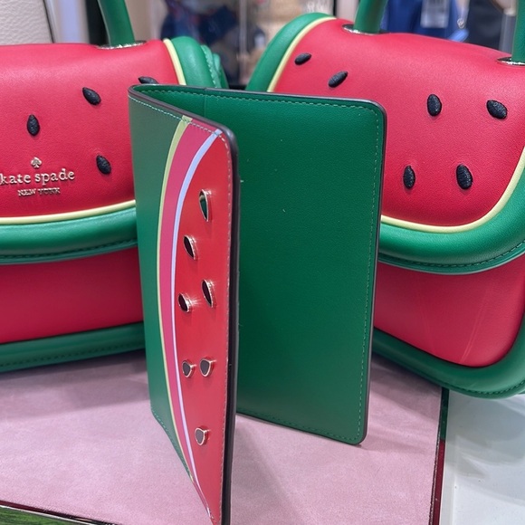kate spade Handbags - Kate Spade Watermelon Passport Holder
NWT
